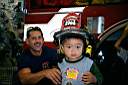 FireDept1.jpg: Visit to the Union City Fire Dept. 08/2000